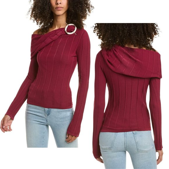 Nicholas Aglaia Of The‎ Shoulder Top Women's S - Picture 1 of 9